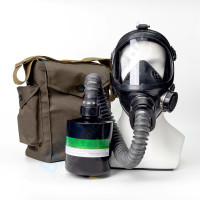 Противогаз фильтрующий «БРИЗ®-3301(ППФ)» K3P3 R D с маской панорамной «БРИЗ®-4301М(ППМ)» категория 2 и с соединительной трубкой (гофротрубкой)