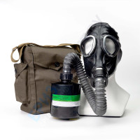 Противогаз фильтрующий «БРИЗ®-3301(ППФ)» K3P3 R D с шлем-маской ШМП класс 1, категория 2 и с соединительной трубкой (гофротрубкой)