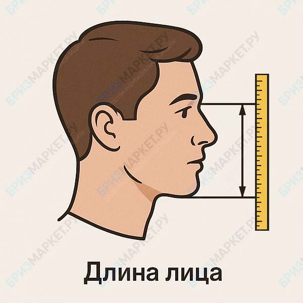 Подбор размера Маски панорамной «БРИЗ®-4301М (ППМ)»