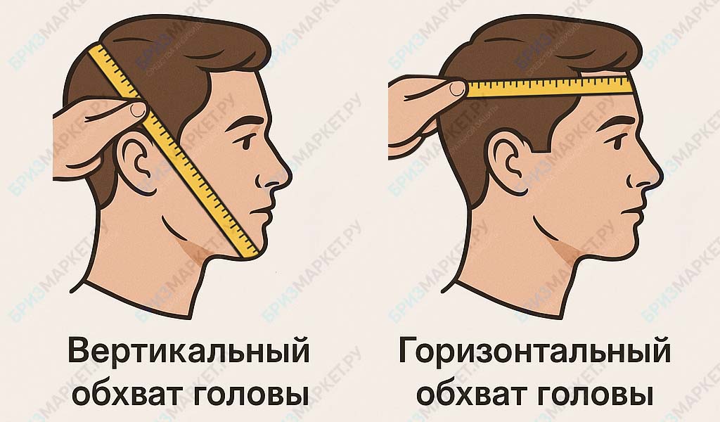 Подбор размера Маски «БРИЗ®-4304 (МГП-ВМ)»